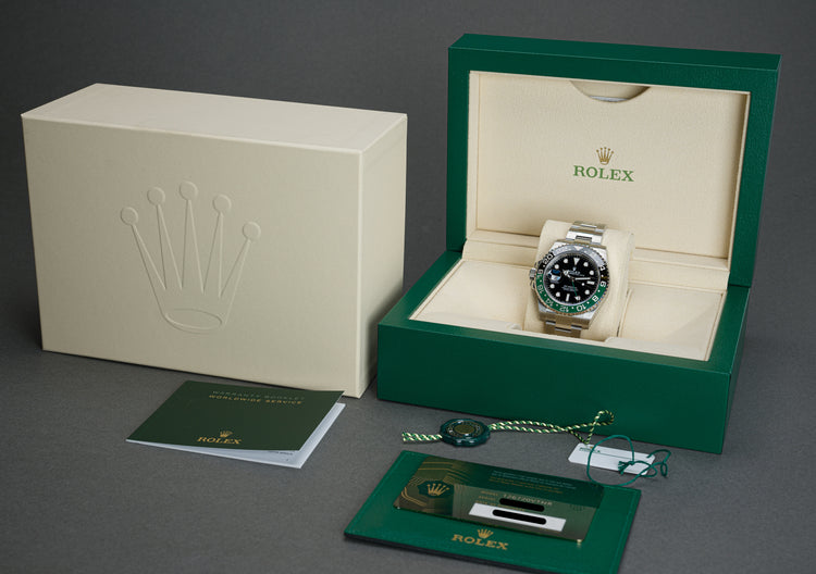 2023 Rolex 126720VTNR GMT-Master II "Sprite" Full Set