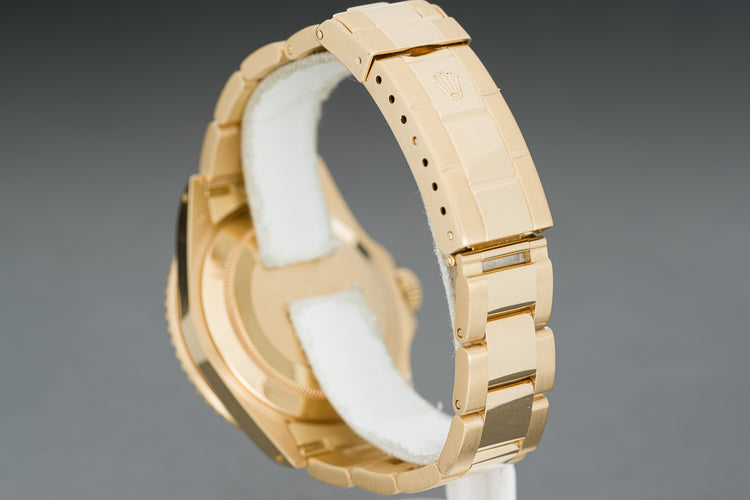 1991 18k Rolex 16618 Blue Dial Submariner