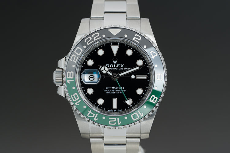 2023 Rolex 126720VTNR GMT-Master II "Sprite" Full Set