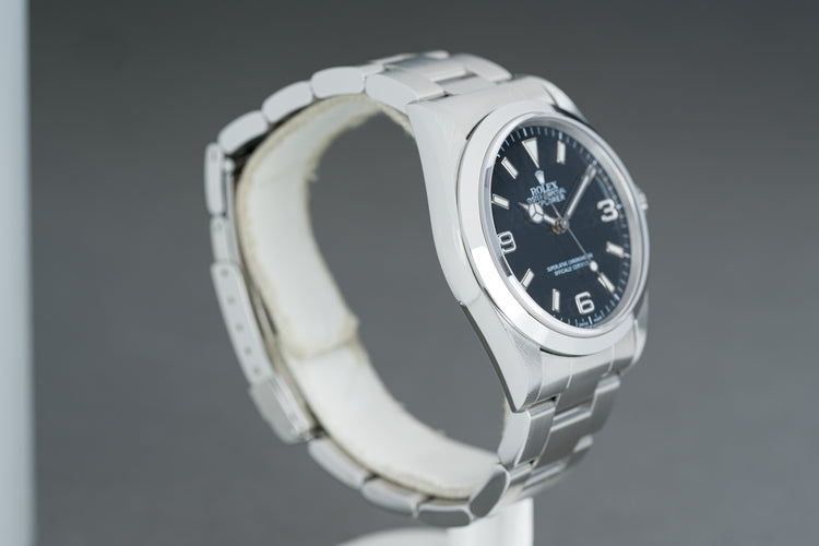 1999 Rolex Explorer I Luminova dial