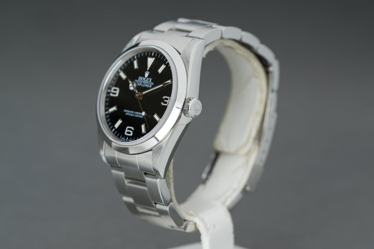 1999 Rolex Explorer I Luminova dial