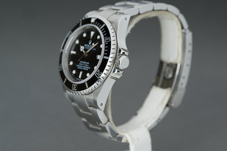 1999 Rolex 16600 Sea-Dweller Box Full Set