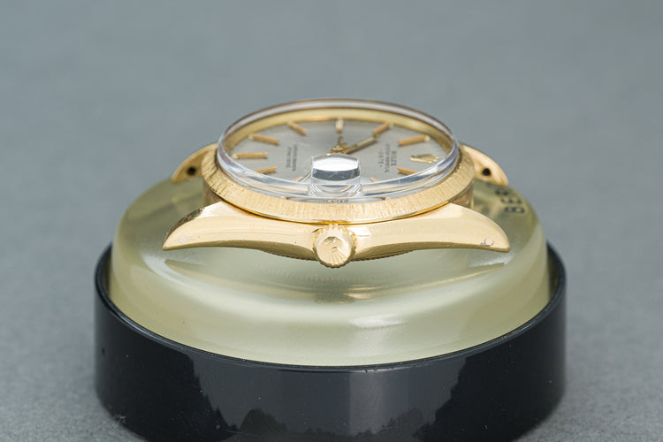 1969 Rolex 1511 Date 18k Morrelis Bezel & Silver Dial