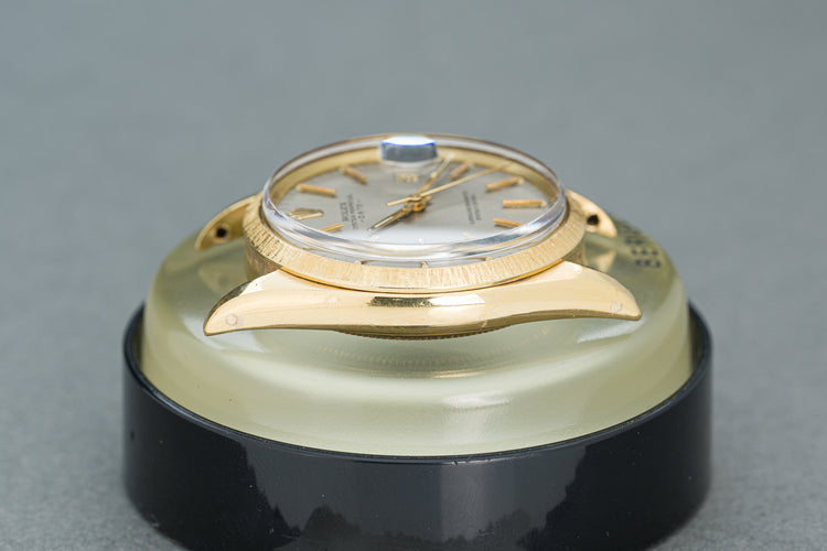 1969 Rolex 1511 Date 18k Morrelis Bezel & Silver Dial