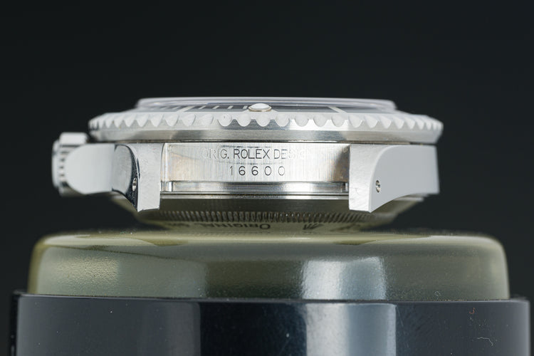 1999 Rolex 16600 Sea-Dweller Box Full Set