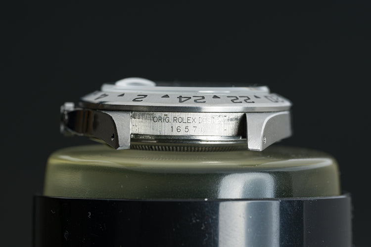 2001 Rolex 16570 Explorer II Polar Dial