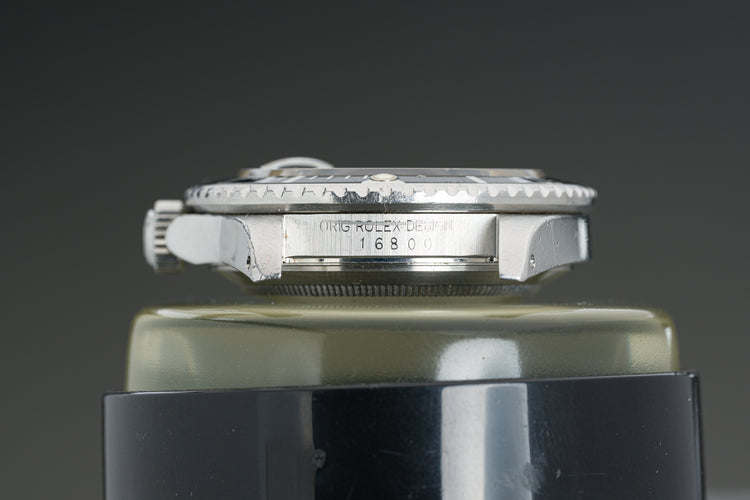 1986 Rolex 16800 Submariner WG Surround Markers Tritium Hands & Lume Plots