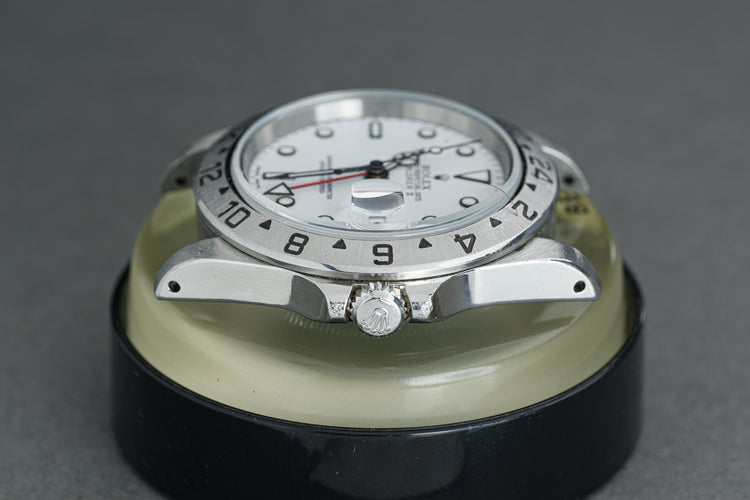 2001 Rolex 16570 Explorer II Polar Dial