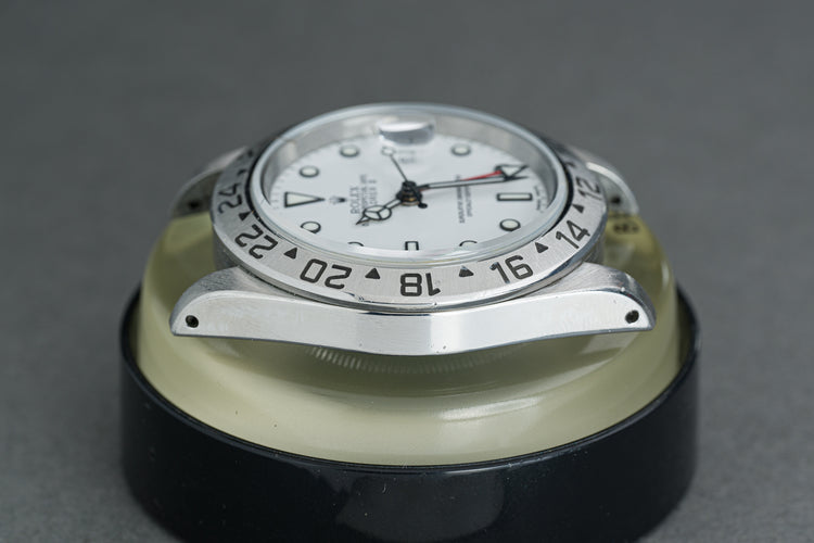 2001 Rolex 16570 Explorer II Polar Dial