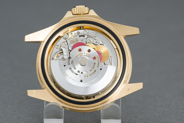 1991 18k Rolex 16618 Blue Dial Submariner