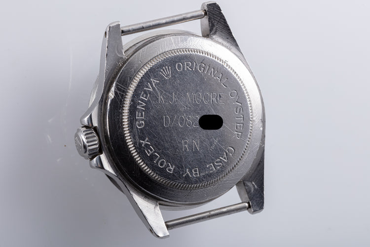 Vintage Royal Navy 1964 Tudor 7928 Gilt Chapter Ring