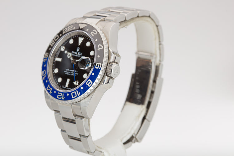 2013 Rolex GMT Master II "Batman" 116710BLNR Box, Card Booklets & Hangtag