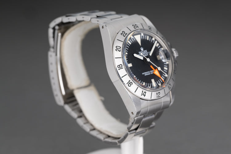 1977 Rolex 1655 Explorer II Orange Hand MKIII Rail Dial with Box and Papers