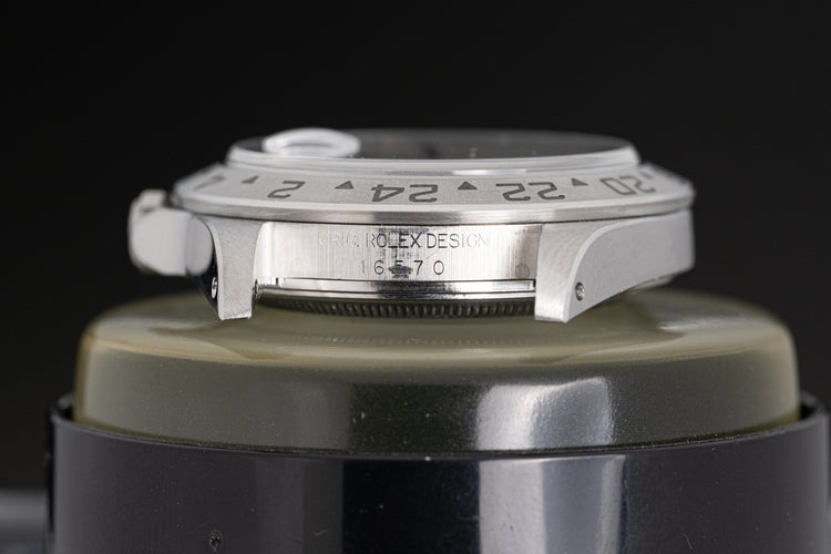 1997 Rolex Explorer II 16570 Polar Swiss Only Dial
