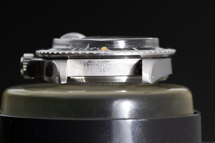 1971 Rolex Red Submariner 1680 MK IV Dial Creamy Lume Plots & Hands