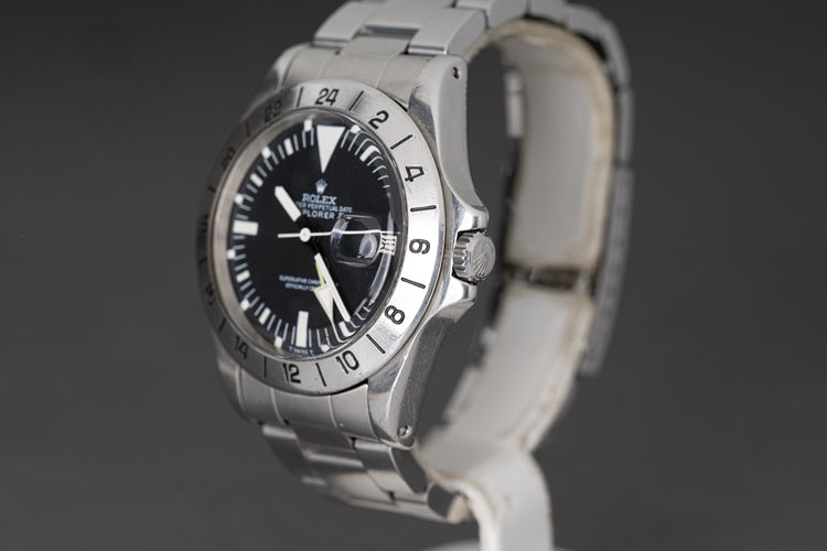 1971 Rolex 1655 Explorer II Orange Hand Mark 1 Albino Dial