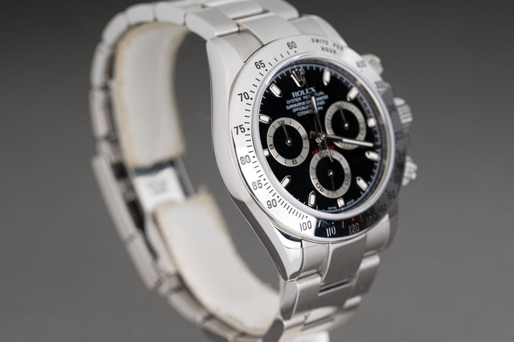 2007 Rolex Daytona 116520 Black Dial Box, Card, Hangtags, & Booklets