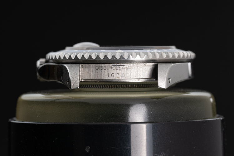 1996 Rolex GMT-Master 16700 Faded Pepsi Bezel Box & Papers