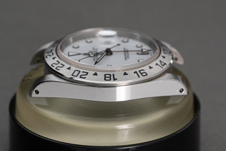 1991 Rolex Explorer II Polar Dial Original Tritium Hands & Lume plots