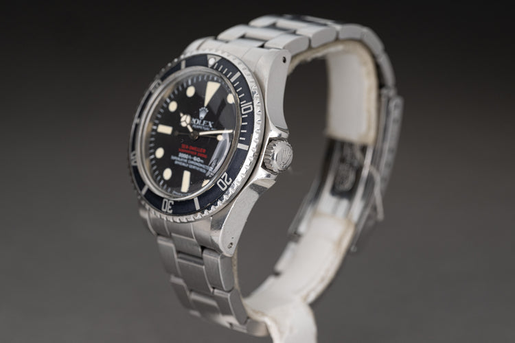 1975 Rolex 1665 Double Red Sea-Dweller MK 4 dial Complete Full Set