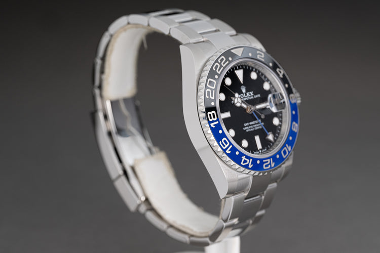 2023 Rolex 126710BLNR GMT-Master II "Batman" Box, Card, Booklets & Hangtag