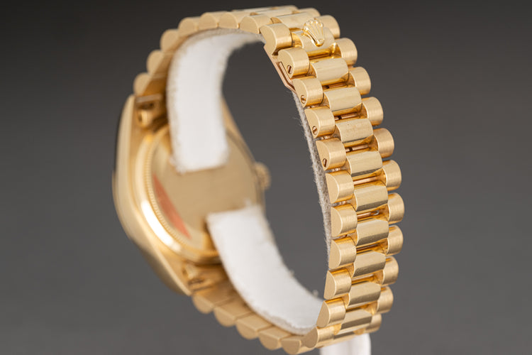 1987 Rolex 18038 18K Day-Date Champagne dial