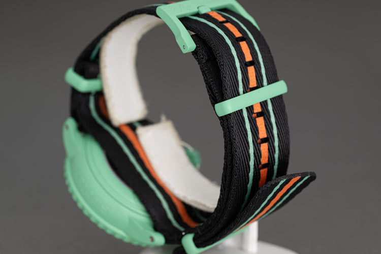 2023 Blancpain Bioceramic Swatch Fifty Fathoms "Indian Ocean" Full Set