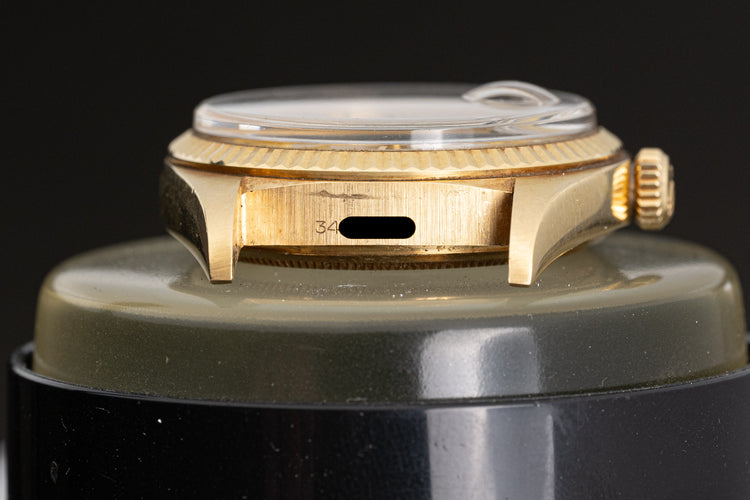 1973 Rolex Day-Date 1803 Pie Pan no Lume Champagne dial w/ Papers & Booklet