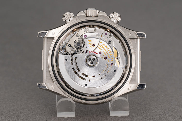 2002 Rolex 116519 18K White Gold Daytona "Sodalite" Dial Deployment Clasp with Box