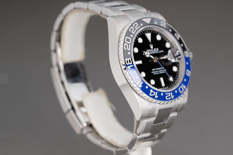 2023 Unworn Rolex 126710BLNR GMT-Master II Batman Box, Card, Hangtags