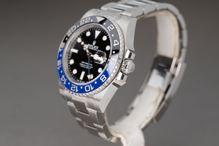 2023 Unworn Rolex 126710BLNR GMT-Master II Batman Box, Card, Hangtags
