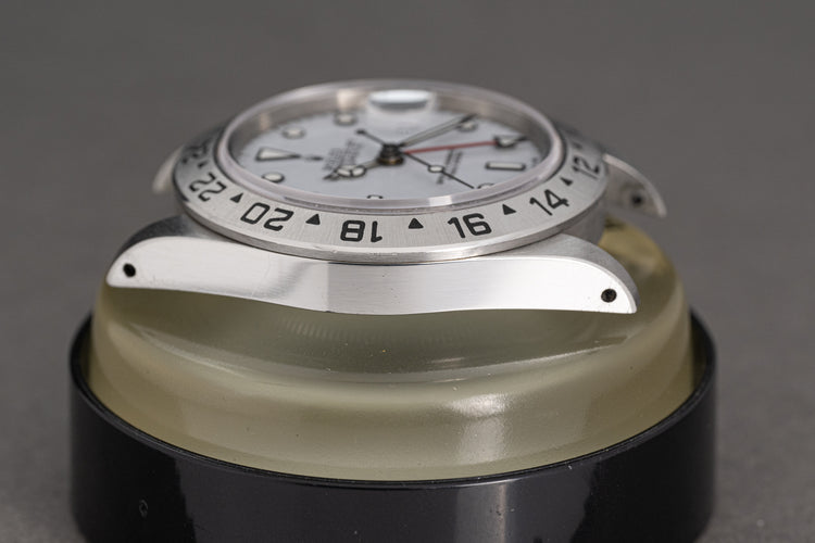 1991 Rolex 16570 Explorer II Polar "Gray" Dial Tritium lume