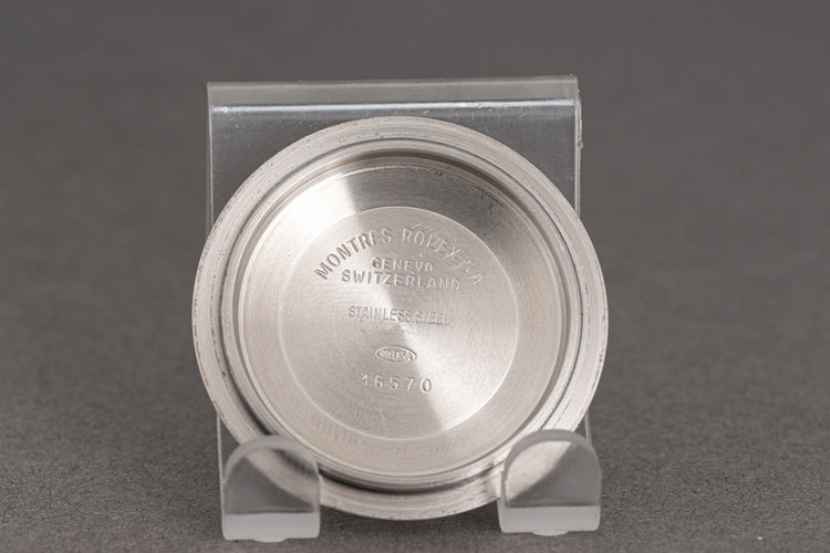 1991 Rolex 16570 Explorer II Polar "Gray" Dial Tritium lume