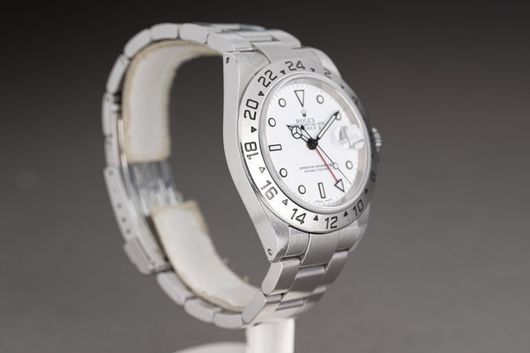 2000 Rolex 16570 Polar Explorer II Box, Papers, Booklets & Hangtag