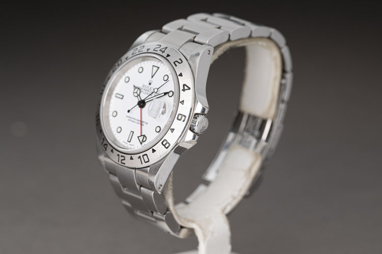 2000 Rolex 16570 Polar Explorer II Box, Papers, Booklets & Hangtag