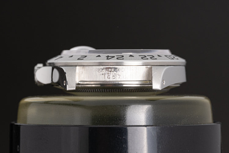 1995 Rolex 16570 Explorer II Polar "Swiss Only" Dial With Box and Papers