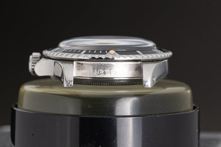 1977 Rolex 5513 Submariner MKII Maxi Dial with Creamy Patina