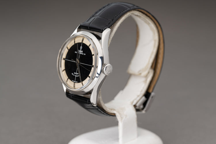 Vintage Tudor 7950 Oyster Prince Big Rose 34mm on Deployant Strap