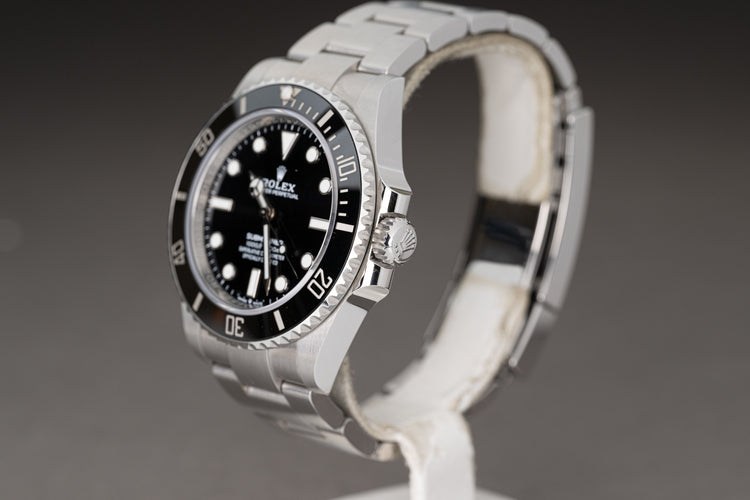 2023 Rolex 124060 Submariner No Date, Box, Card, Wallet Hangtags