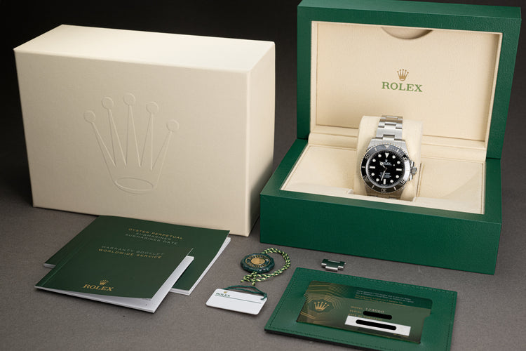 2023 Rolex 124060 Submariner No Date, Box, Card, Wallet Hangtags