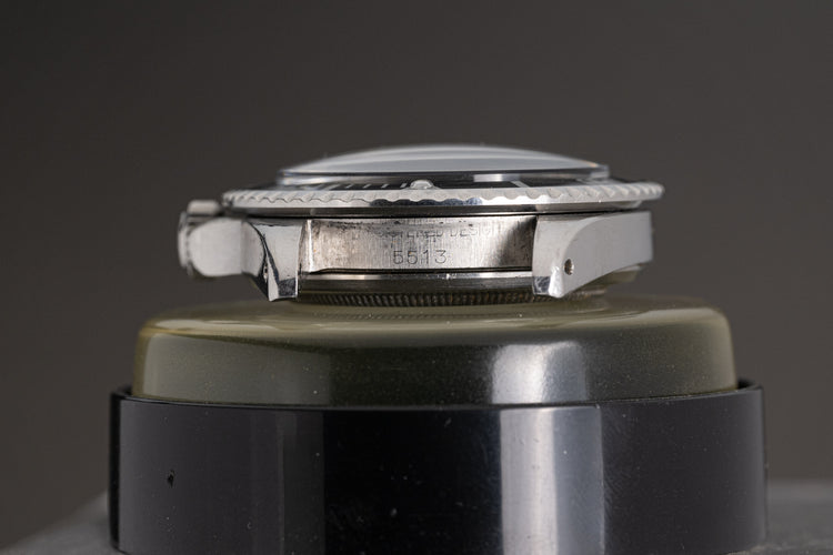 1967 Rolex Submariner 5513 Meters 1st Dial Creamy lume & hands Service papers