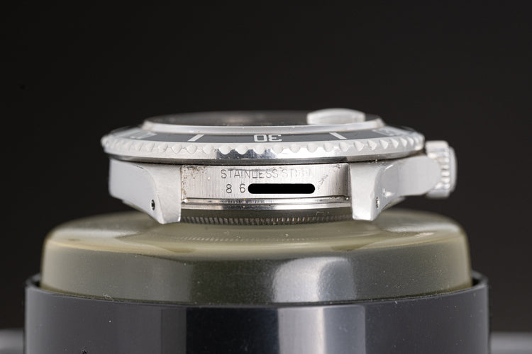 1984 Rolex Submariner "USMC" 16800 Creamy Patina Hands & Lume Plots w/ Box