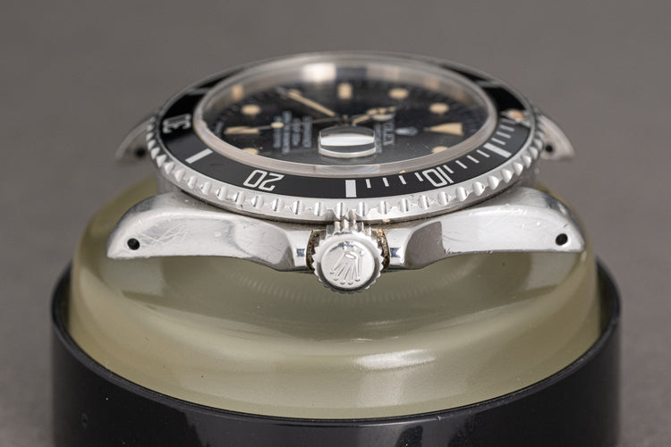 1984 Rolex Submariner "USMC" 16800 Creamy Patina Hands & Lume Plots w/ Box