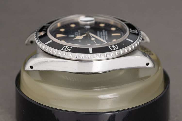 1984 Rolex Submariner "USMC" 16800 Creamy Patina Hands & Lume Plots w/ Box