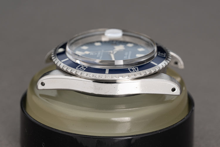 1970 Tudor "Snowflake" Model 7021/0 Blue Dial Tritium Hands & Markers