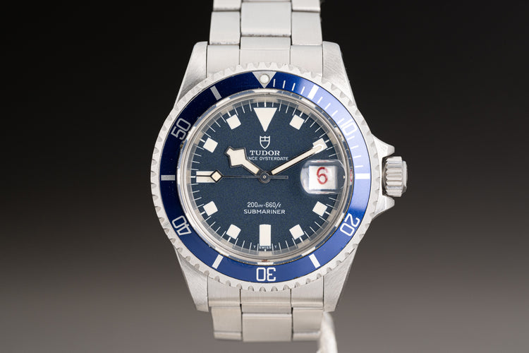 1970 Tudor "Snowflake" Model 7021/0 Blue Dial Tritium Hands & Markers