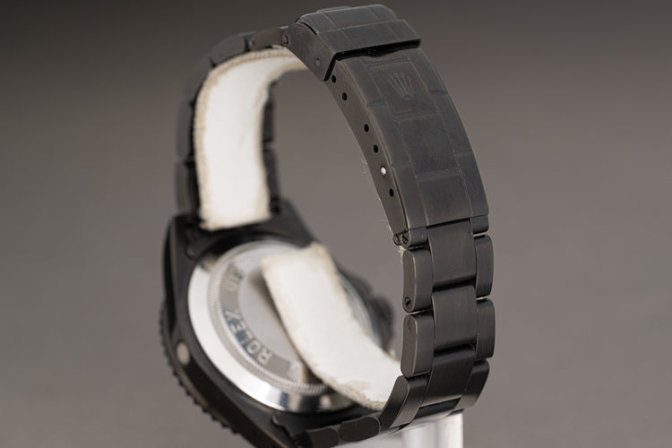 1991 Rolex Sea-Dweller 16600 Black PVD Case & Bracelet