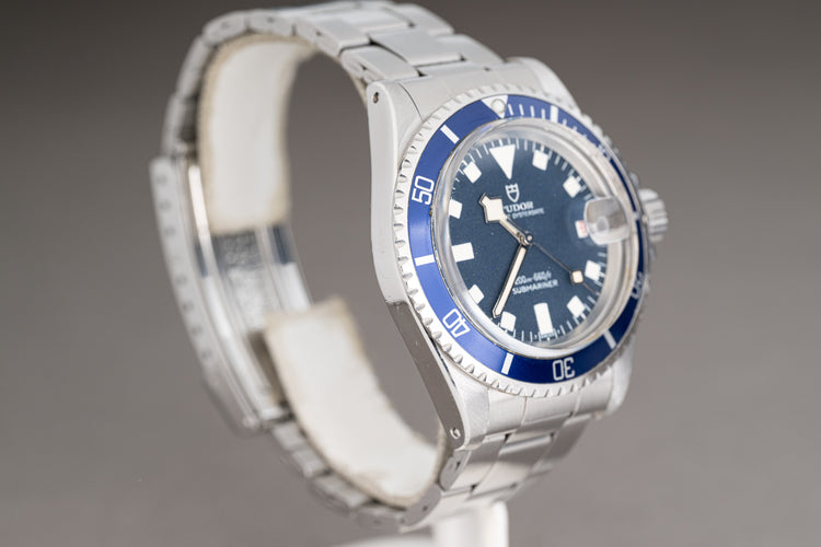 1970 Tudor "Snowflake" Model 7021/0 Blue Dial Tritium Hands & Markers