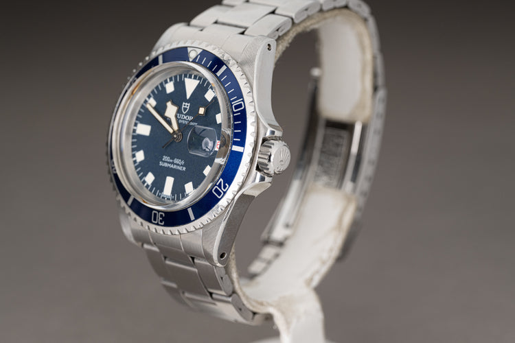 1970 Tudor "Snowflake" Model 7021/0 Blue Dial Tritium Hands & Markers