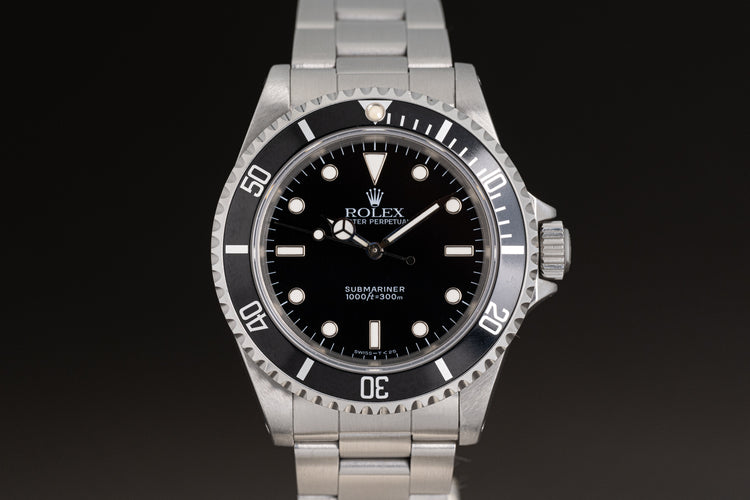 1993 Rolex Submariner 14060 Tritium Lume